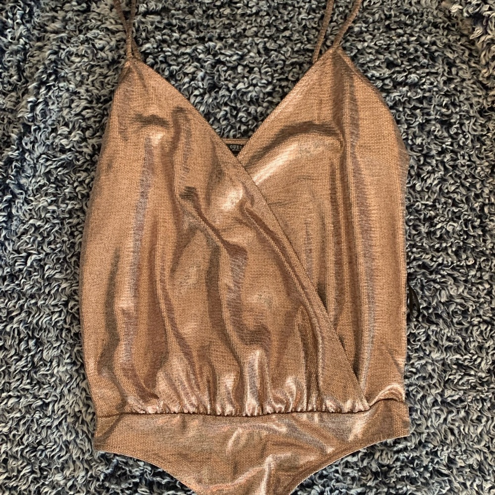 Guess gold body suit
